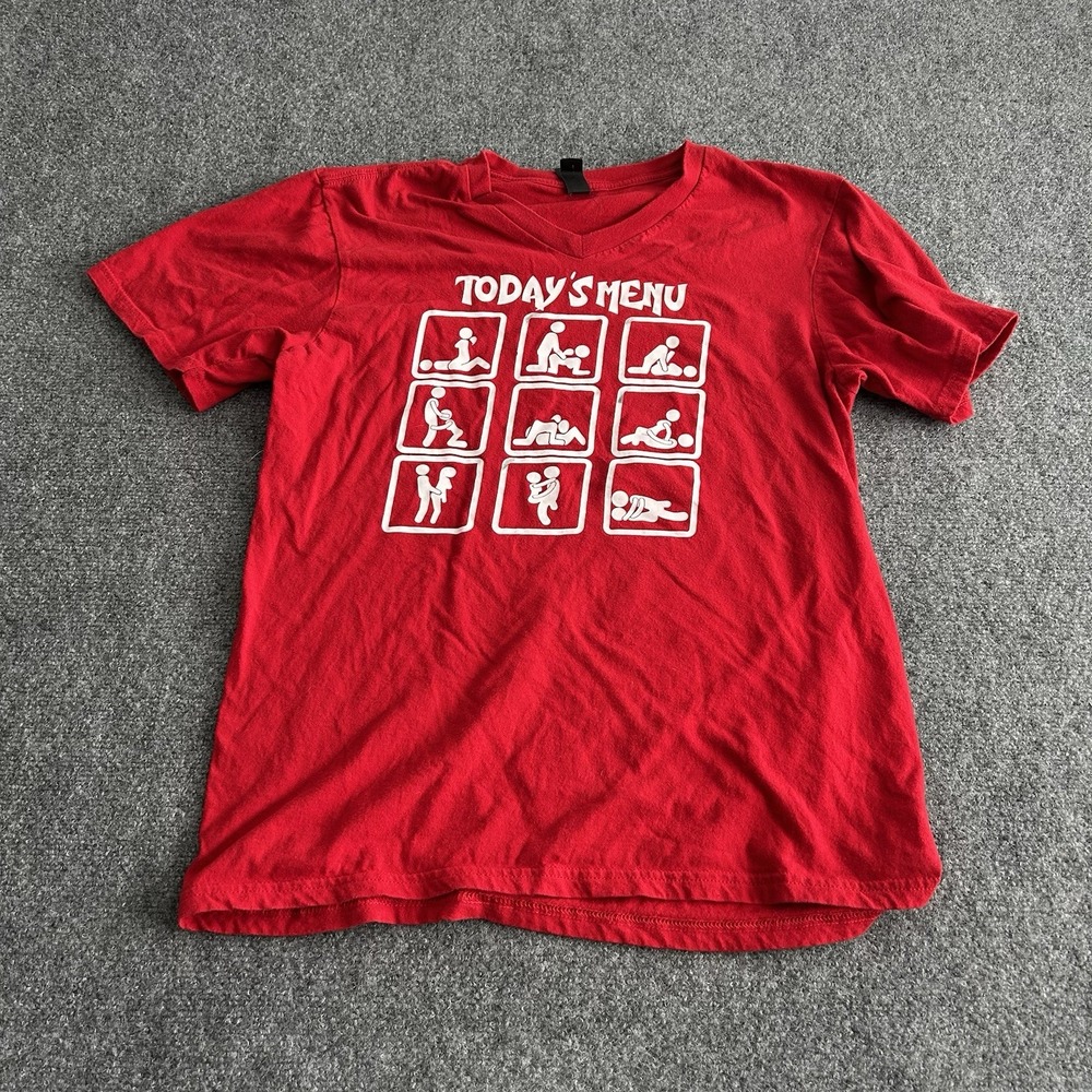 Today's Menu Dirty Adult Humor Saying Joke‎ T-Shirt